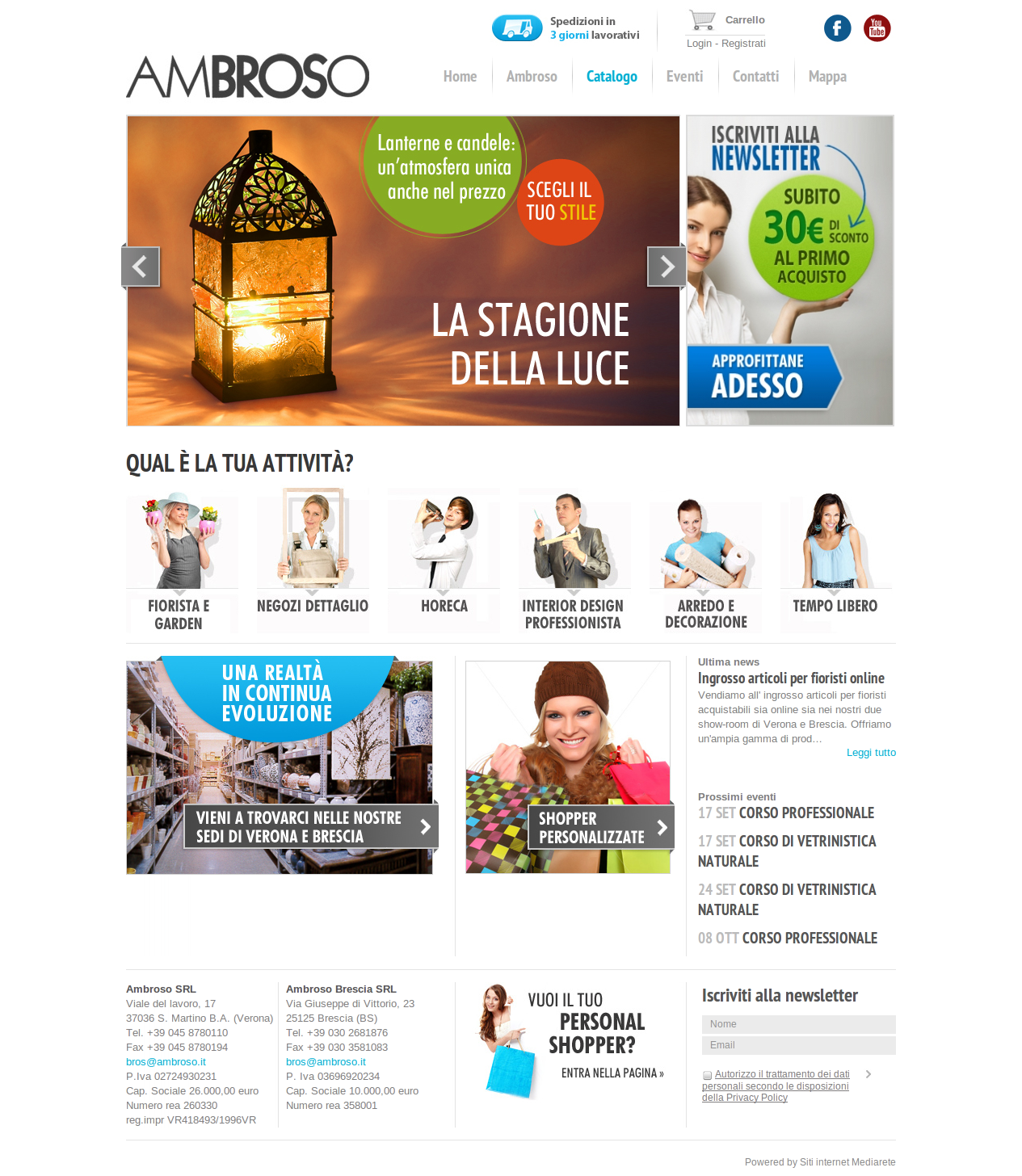 sito e-commerce di prodotti ingrosso